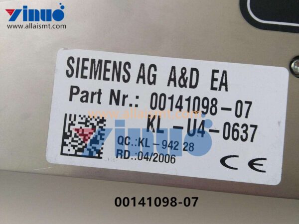 00141098-07 SIEMENS ASM S 3x8mm Silver Feeder Module