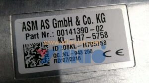 00141390-02 SIEMENS ASM SIPLACE FEEDER X 8mm