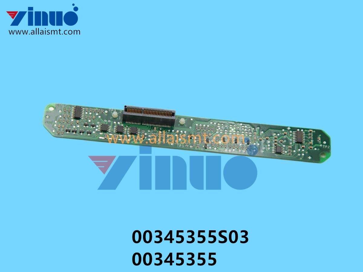 00345355S03 00345355 SIEMENS ASM SIPLACE CONTROL PCB FOR 3X8MM S FEEDER
