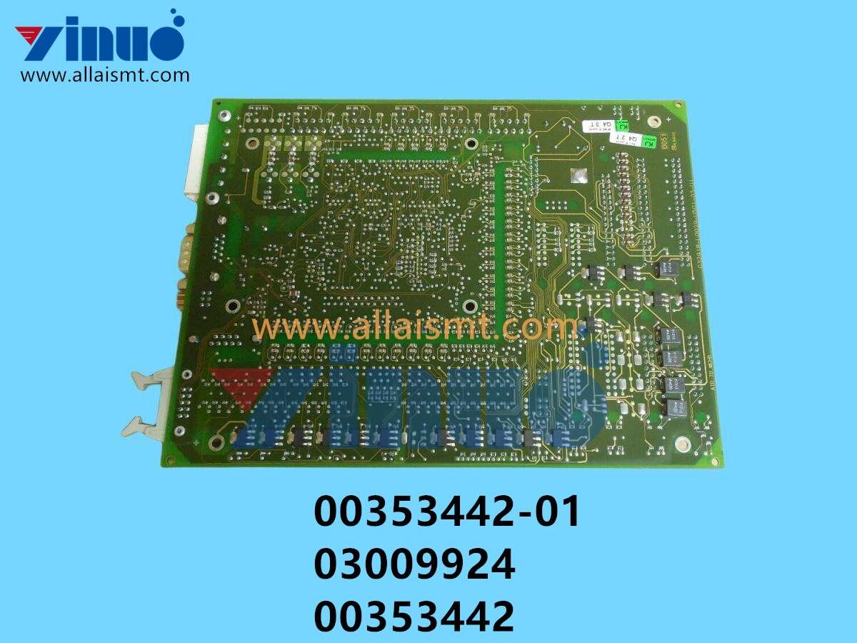 00353442-01 03009924 00353442 SIEMENS ASM TRANSPORT CONTROL TSP-200M VERSION HS50