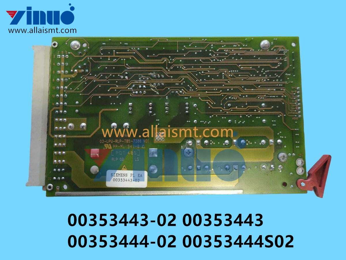 00353443-02 00353443 00353444-02 00353444S02 SIEMENS ASM Circuit Board Module T105513