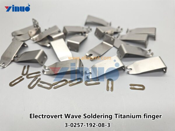 Wave soldering fingers 3-0257-192-08-3 ELECTROVERT FINGER,RIGID,TITANIUM,STRAIGHT L