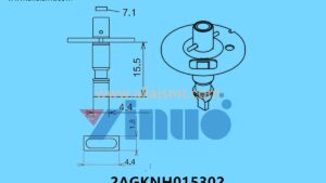 FUJI NXT H04 NOZZLE 2AGKNH015302 R19-44-18-155