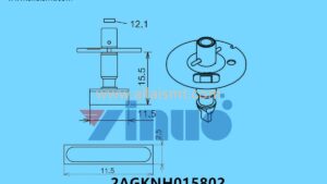 FUJI NXT H04 NOZZLE 2AGKNH015802 R19-115-25-155