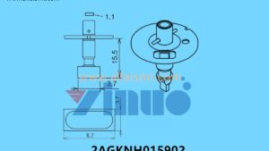 FUJI NXT H04 NOZZLE 2AGKNH015902 R19-87-37-155