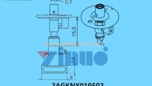 FUJI NXT H04S NOZZLE 2AGKNY010502 R19-60-18-155S