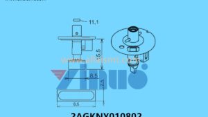 FUJI NXT H04S NOZZLE 2AGKNY010802 R19-85-25-155S