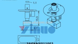 FUJI NXT H04S NOZZLE 2AGKNY011002 R19-87-37-155S