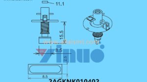 FUJI NXT H08M NOZZLE 2AGKNK010402 R19-85-25-155M