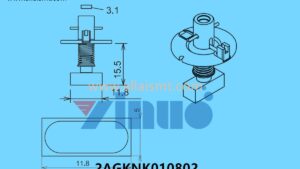 FUJI NXT H08M NOZZLE 2AGKNK010802 R19-118-50-155M