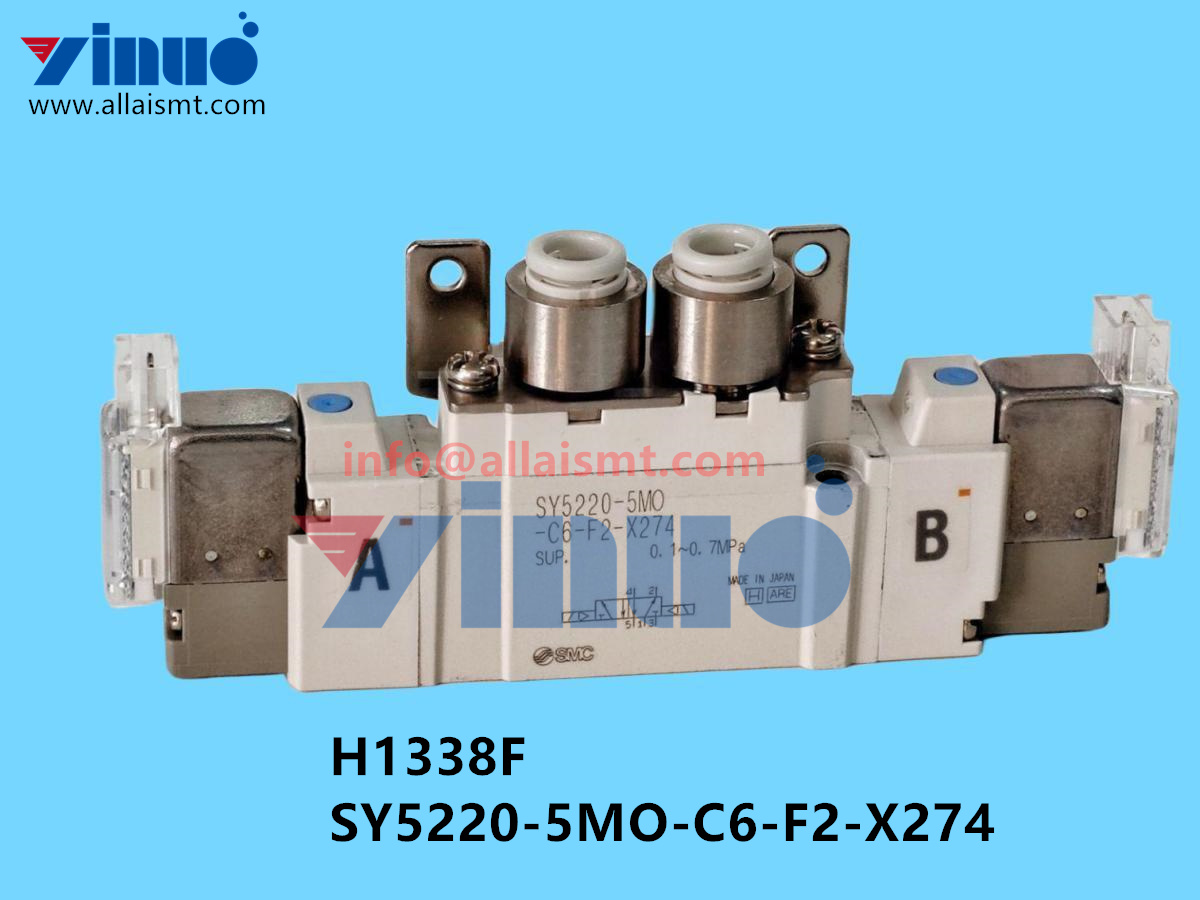 H1338F SY5220-5MO-C6-F2-X274 NXT SOLENOID VALVE