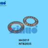 H4301F NTB2035 FUJI High Precision Thrust Needle Roller Bearing