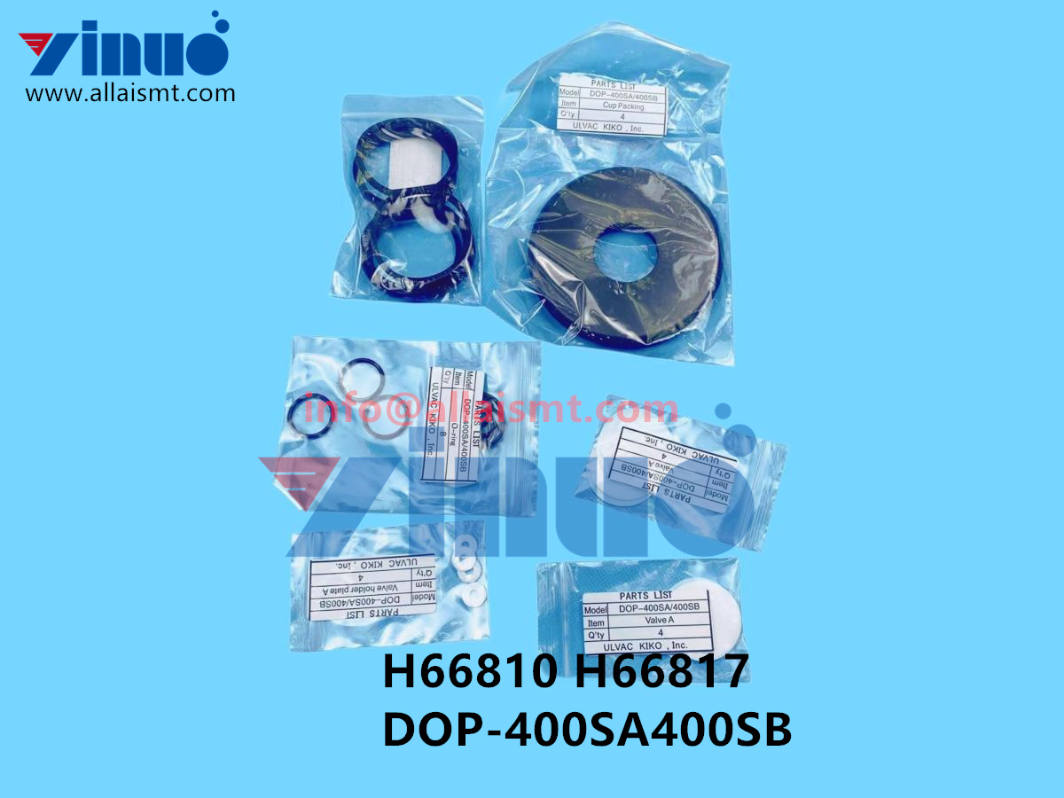 H66810 H66817 DOP-400SA400SB NXT Vacuum pump maintenance kit