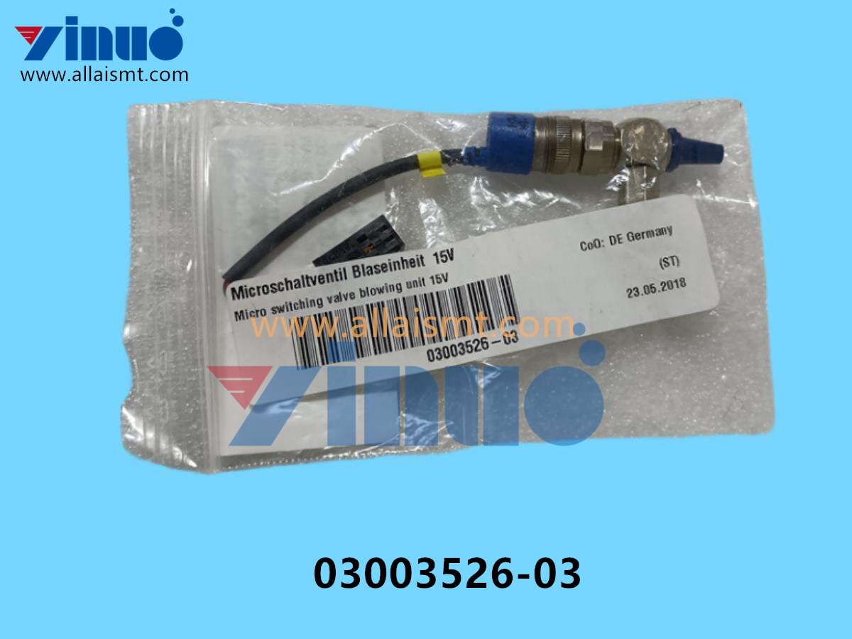 03003526-03 SIEMENS ASM MICRO SWITCHING VALVE BLOWING UNIT 15V