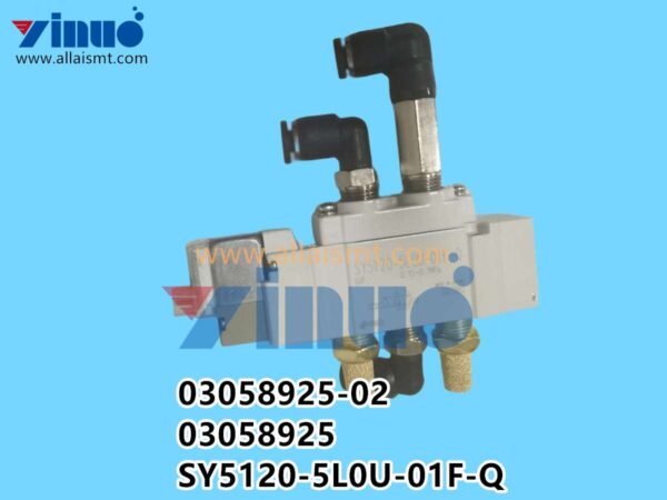 03058925-02 03058925 SY5120-5L0U-01F-Q SIEMENS ASM Assembly Systems Valve COMPL