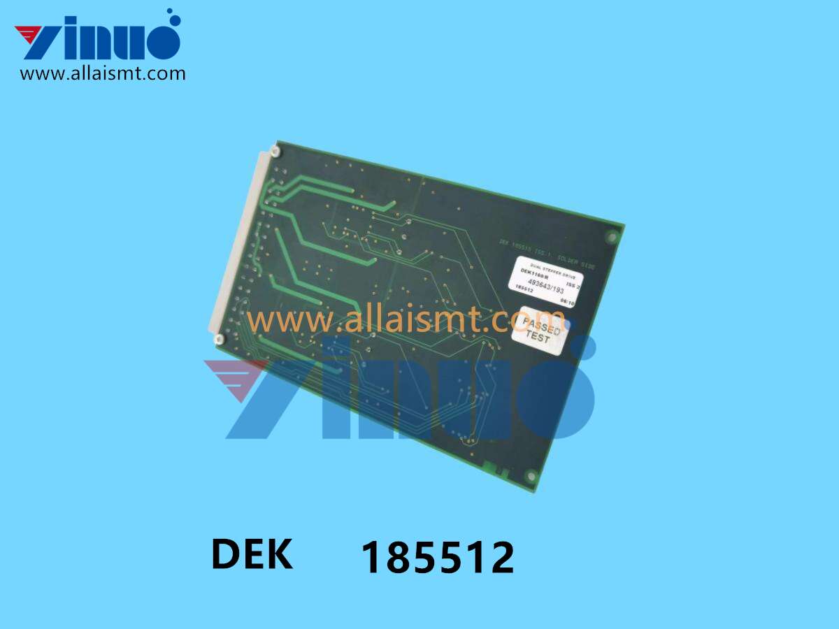 185512 DEK PCB POPULATED ASSY DUAL STEPPER