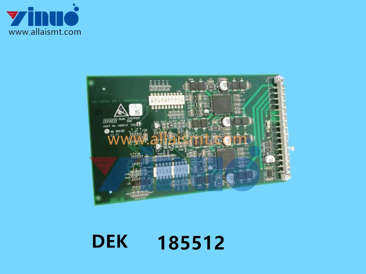 185512 DEK PCB POPULATED ASSY DUAL STEPPER