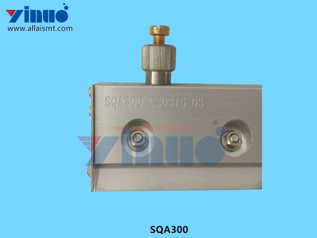 SQA300 DEK 170MM Metal Clamped Squeegee 60 Degree 15mm Overhang