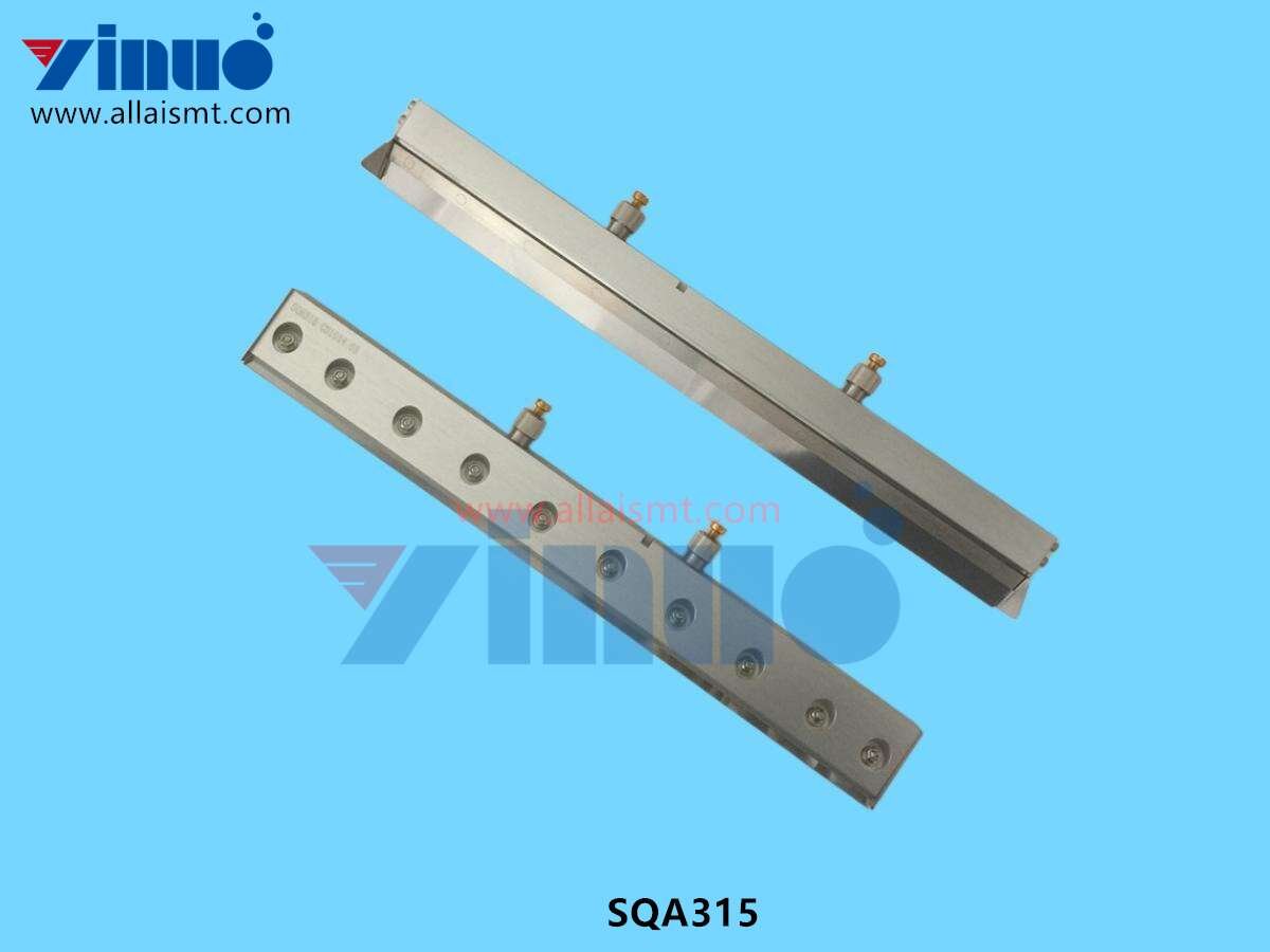 SQA315 DEK 400MM Metal Clamped Squeegee 60 Degree 6mm Overhang