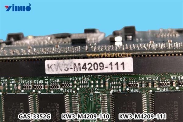 AS-3352G KW3-M4209-110 KW3-M4209-111 SYSTEM BOARD ASSY