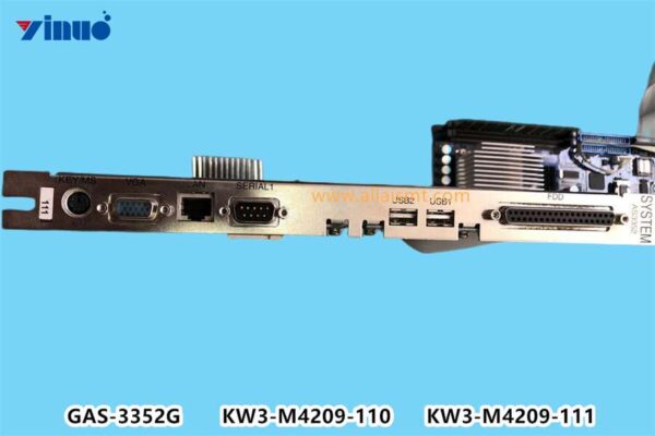 AS-3352G KW3-M4209-110 KW3-M4209-111 SYSTEM BOARD ASSY