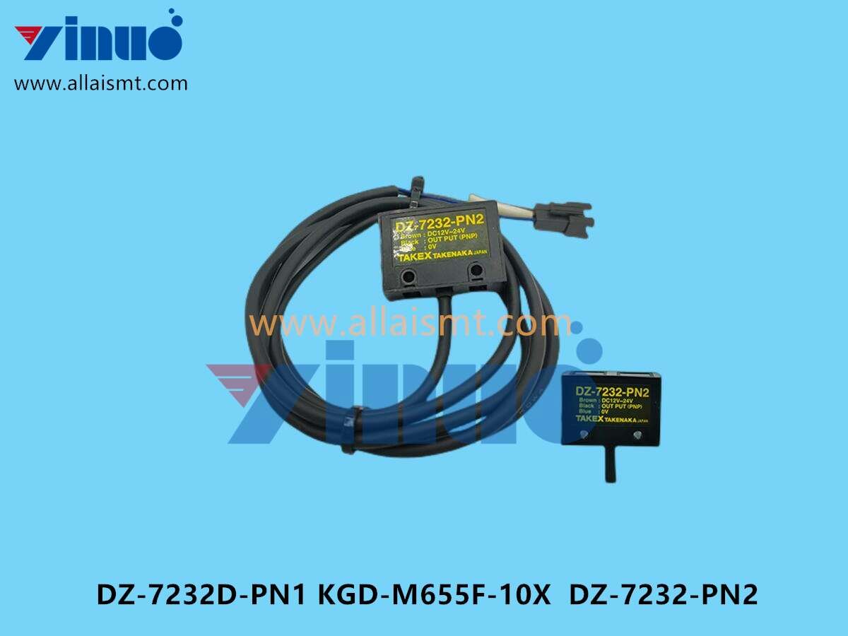 DZ-7232D-PN1 KGD-M655F-10X DZ-7232-PN2 Optoelectronic Switch