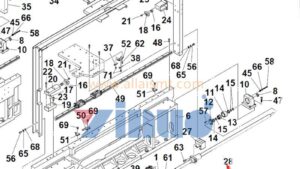 KGS-M2671-00X SCREW BALL X AXIS