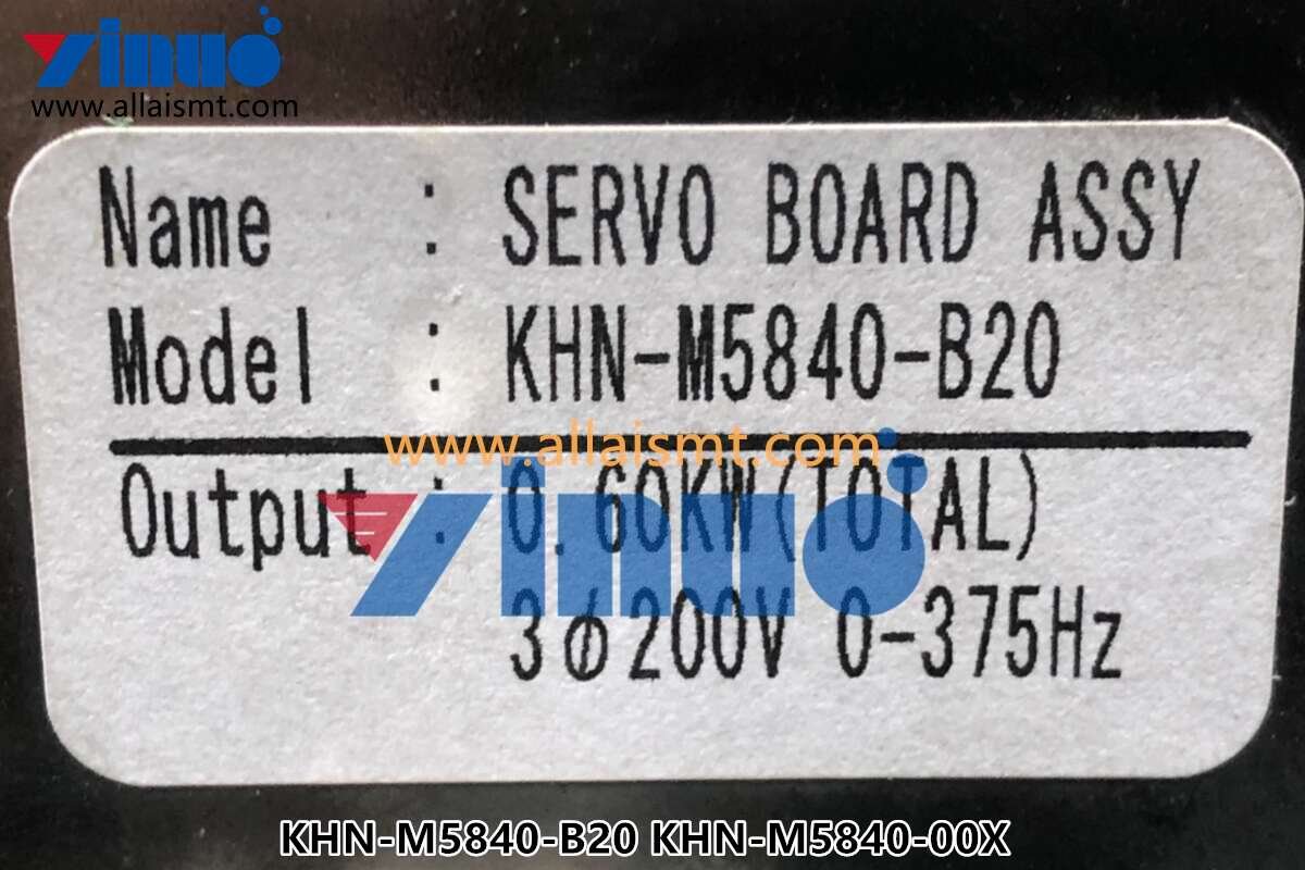 KHN-M5840-B20 KHN-M5840-00X DRIVER BOARD ASSY