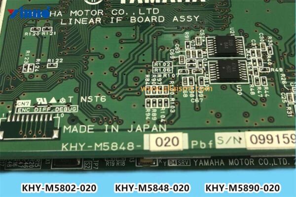 KHY-M5802-020 KHY-M5890-111 KHY-M5890-020 HEAD SRVO BOARD ASSY