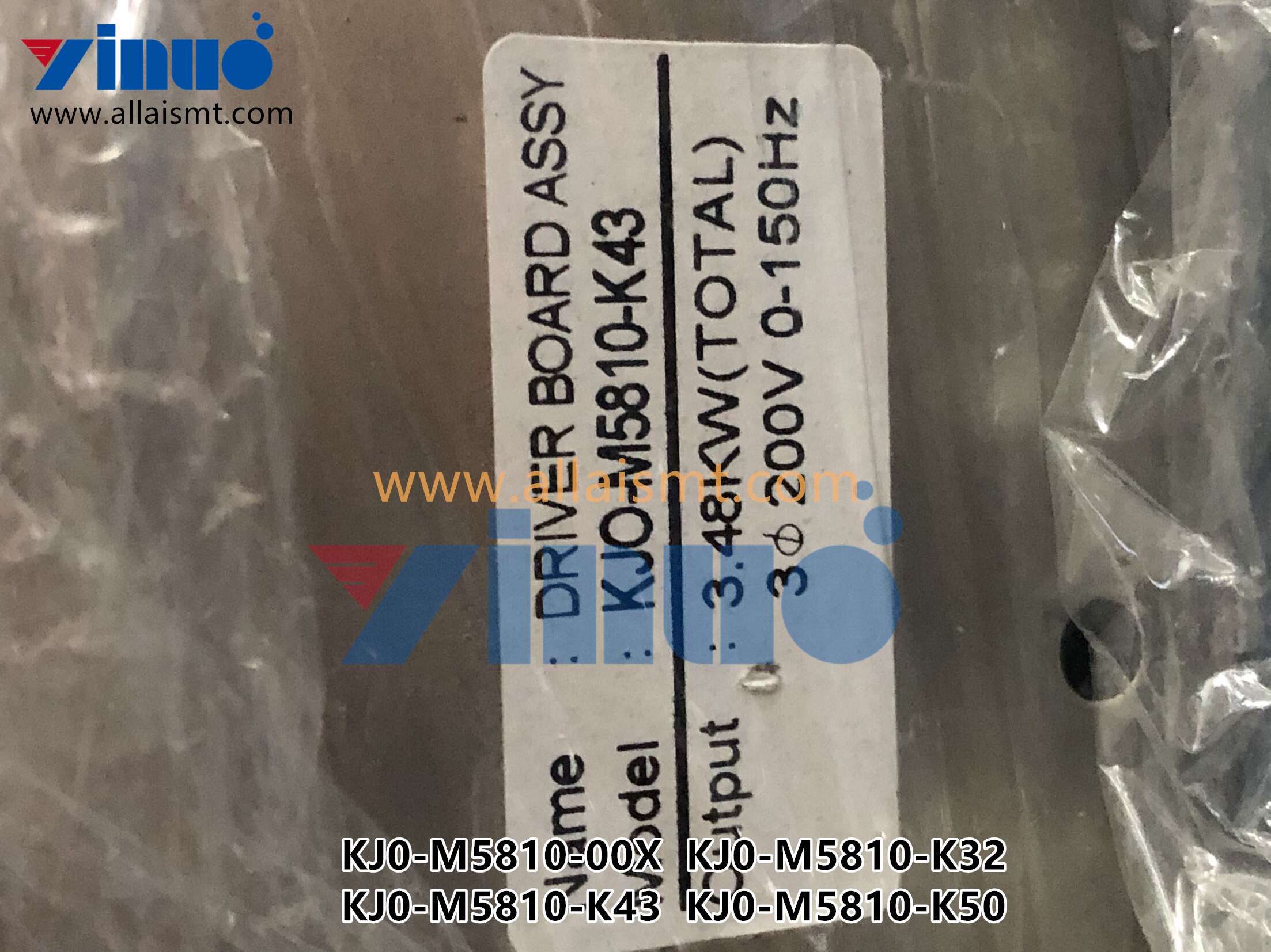 KJ0-M5810-00X KJ0-M5810-K32 KJ0-M5810-K43 KJ0-M5810-K50 DRIVER BOARD ASSY