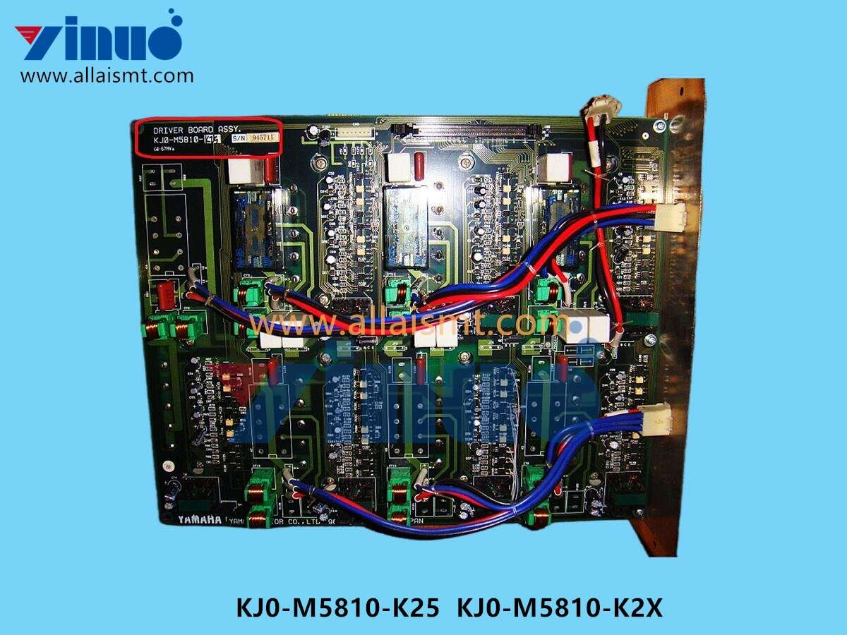 KJ0-M5810-K25 KJ0-M5810-K2X DRIVER BOARD ASSY DRIVER card