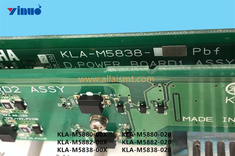 KLA-M5882-020 KLA-M5880-020 KLA-M5838-020 KLA-M5838-00X KLA-M5882-00X KLA-M5880-00X SERVO BARD ASSY