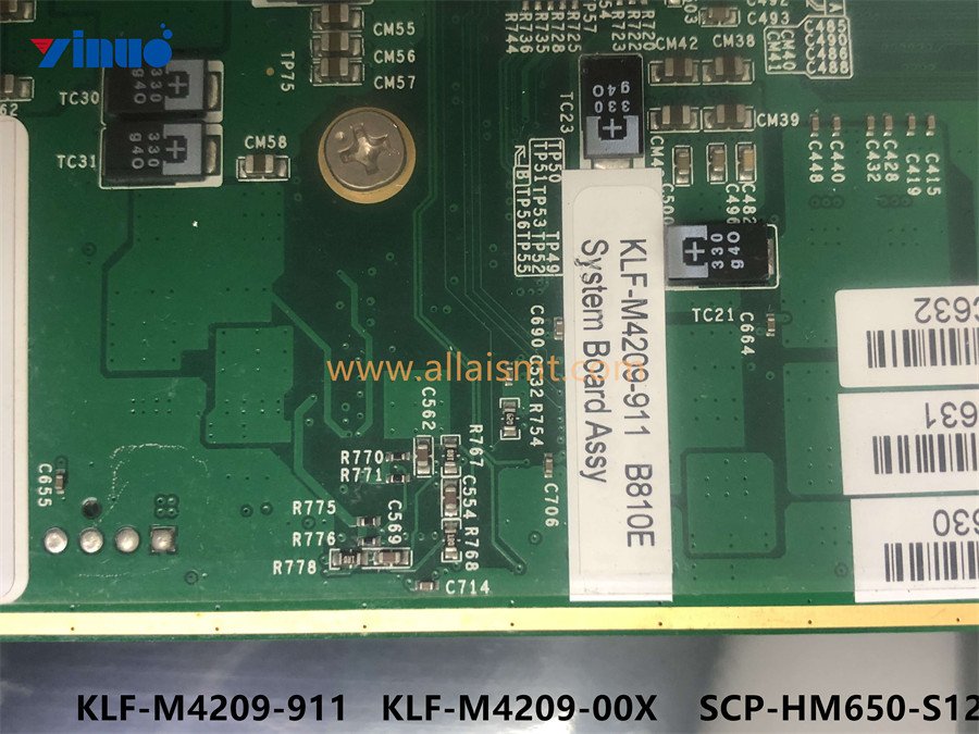 KLF-M4209-911 KLF-M4209-00X SCP-HM650-S12 System Board Assy