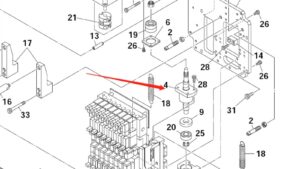 KM1-M7128-00X KM1-M7128-01X BALL SCREW Z