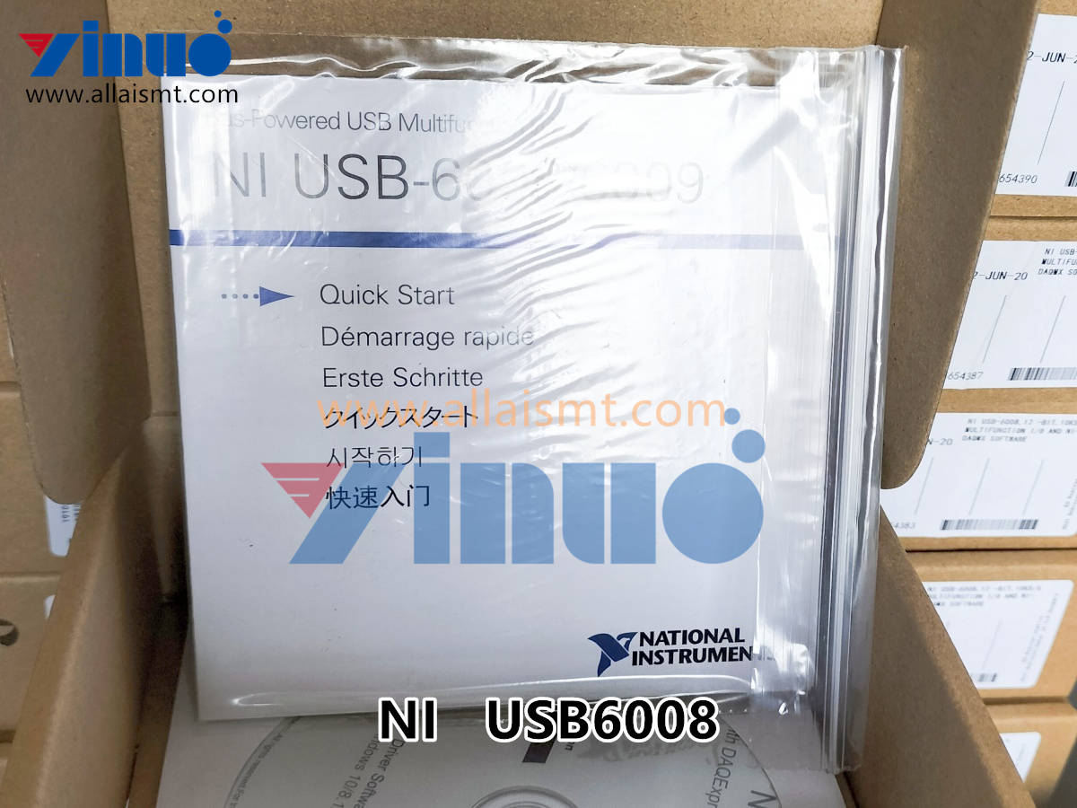 National Instruments NI USB 6008 Data Acquisition Card Multifunction DAQ Collector