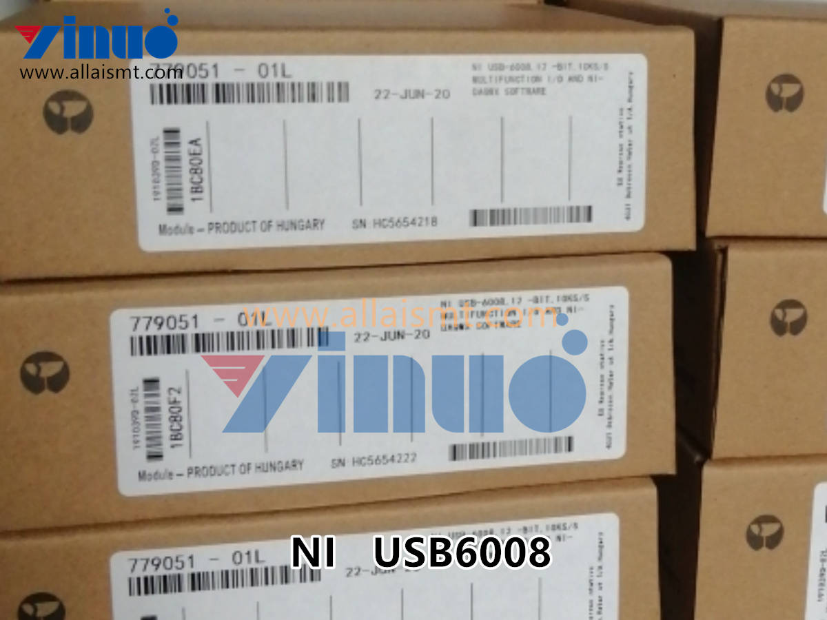 National Instruments NI USB 6008 Data Acquisition Card Multifunction DAQ Collector
