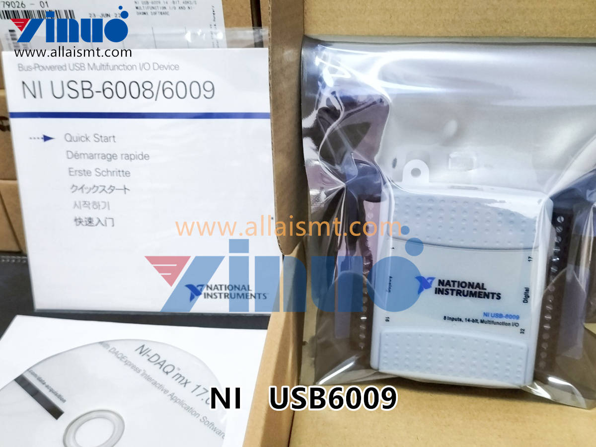 National Instruments NI USB 6009 Multifunction Data Acquisition Card