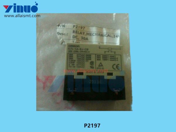 P2197 RELAY MECHANICAL 24VDC 30A