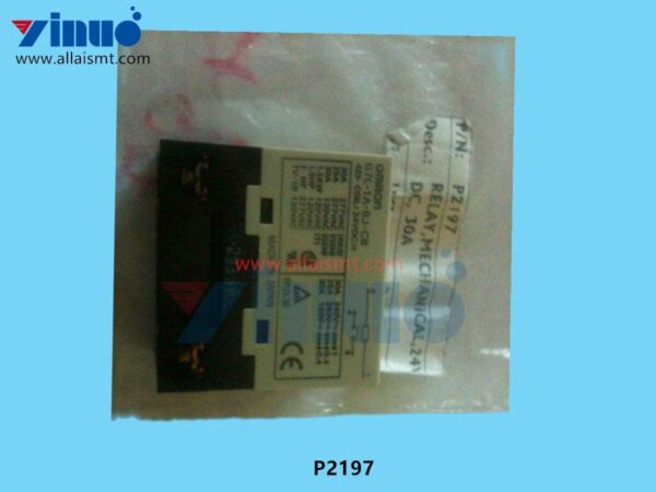 P2197 RELAY MECHANICAL 24VDC 30A