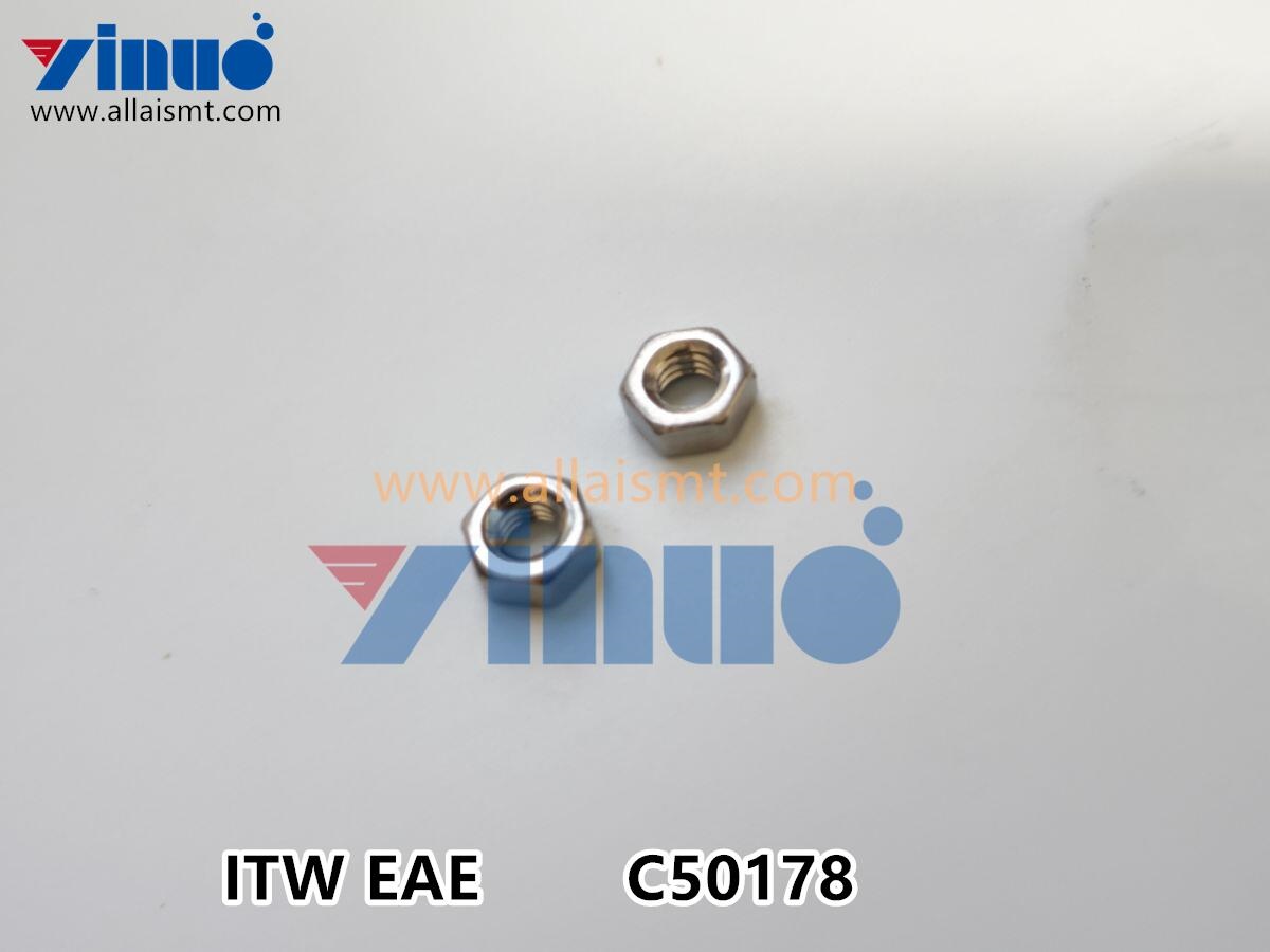 ITW EAE C50178 THERMOSTAT NUT HEXAGON DIN439 M04 SS