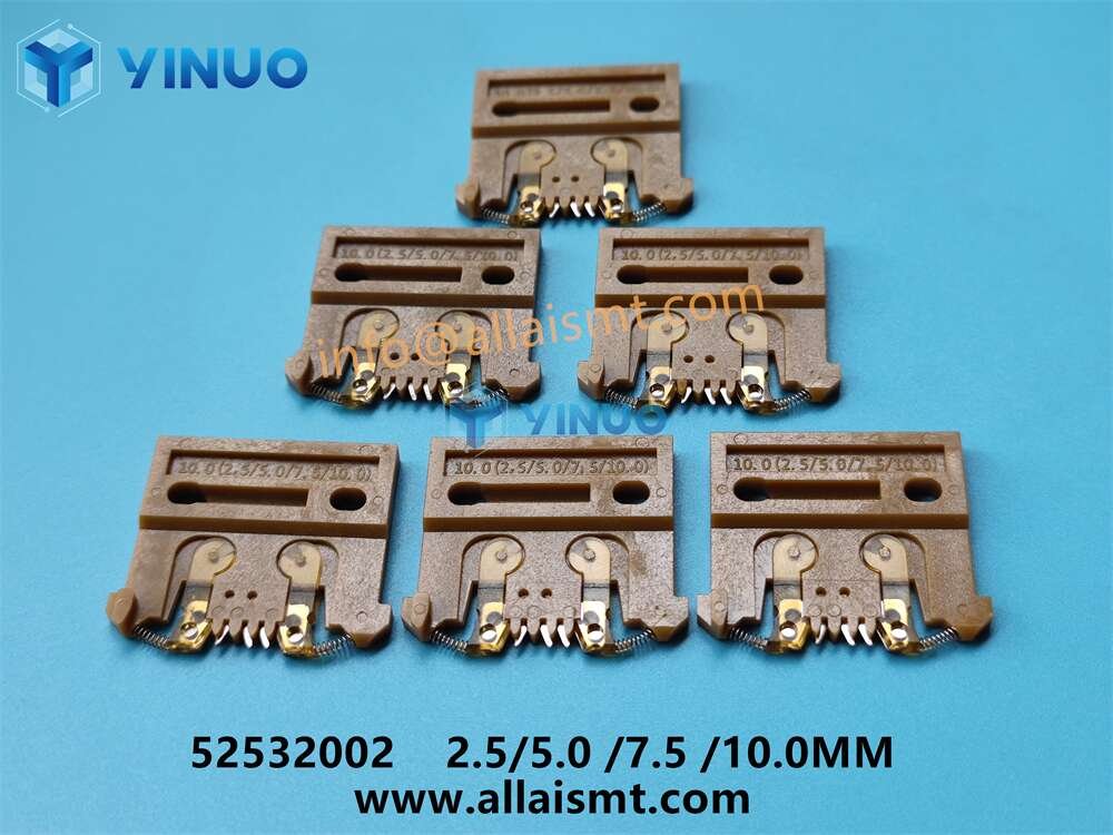 52532002 Carrier Clip Assembly,Quad Span 2.5 5.0 7.5 10.0 MM
