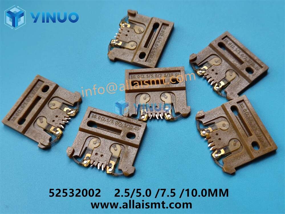 52532002 Carrier Clip Assembly,Quad Span 2.5 5.0 7.5 10.0 MM