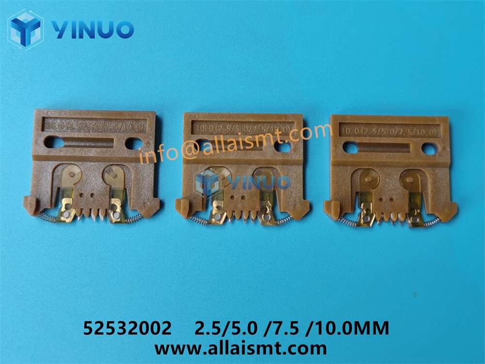 52532002 Carrier Clip Assembly,Quad Span 2.5 5.0 7.5 10.0 MM