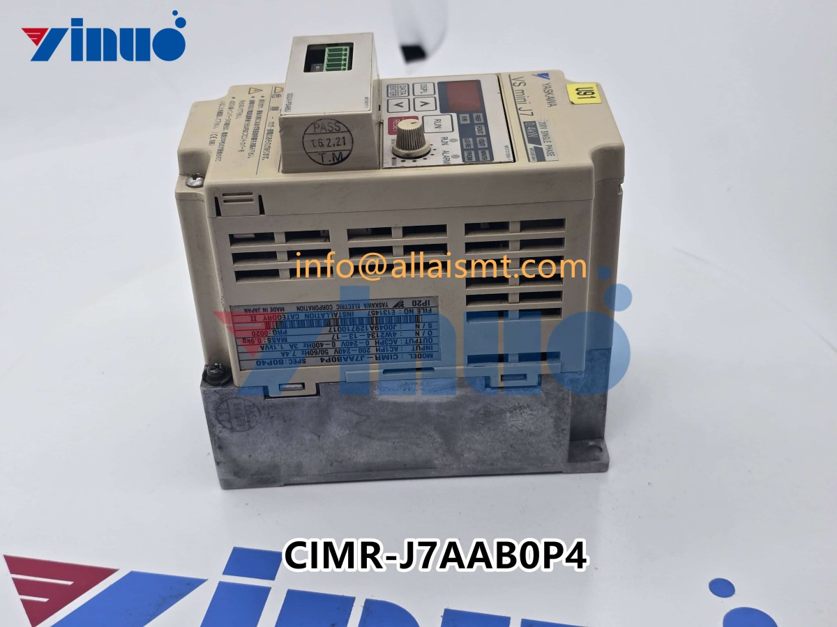 CIMR-J7AAB0P4 0.4kW Single-Phase 200V YASKAWA VS mini J7 Compact Inverter B0P4