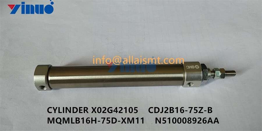 CYLINDER X02G42105,CDJ2B16-75Z-B MQMLB16H-75D-XM11 N510008926AA